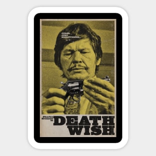 Death Wish Movie Poster Tee Sticker